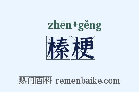 榛梗是什么意思的图片